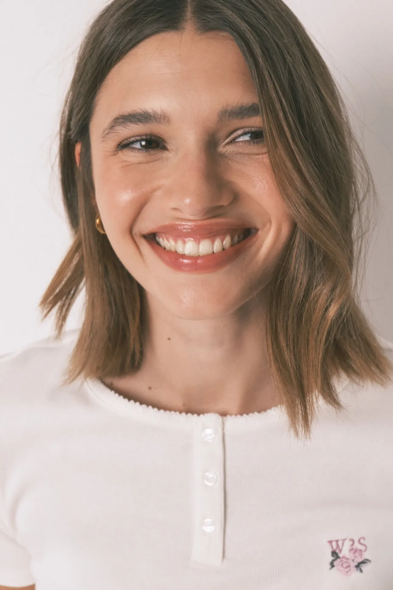 Pijama largo algodón estampado flores