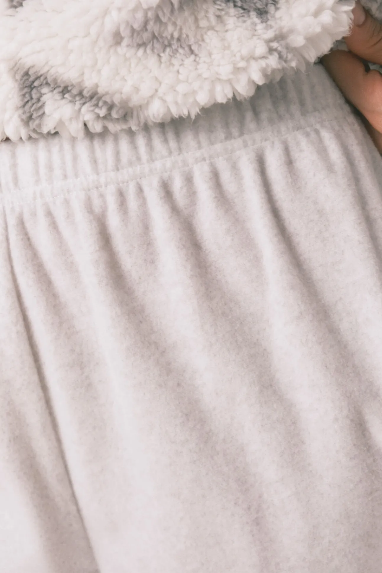 Pijama largo borrego y polar Snoopy