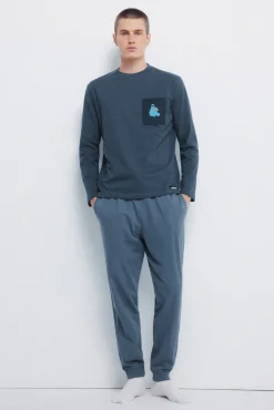 Pijama largo Cookie Monster