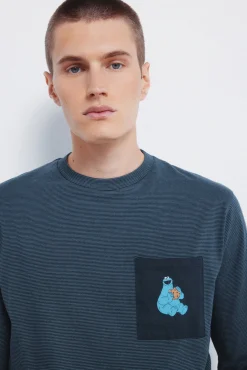 Pijama largo Cookie Monster