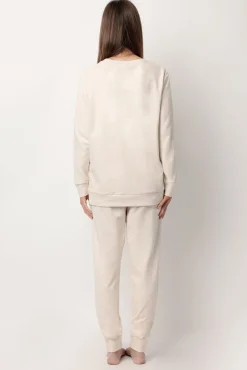 Pijama largo felpa Chip&Dale para mujer