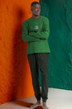 Pijama largo Gustavo Muppets para hombre