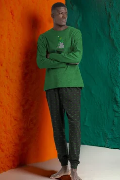 Pijama largo Gustavo Muppets para hombre