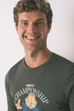 Pijama largo hombre 100% algodón