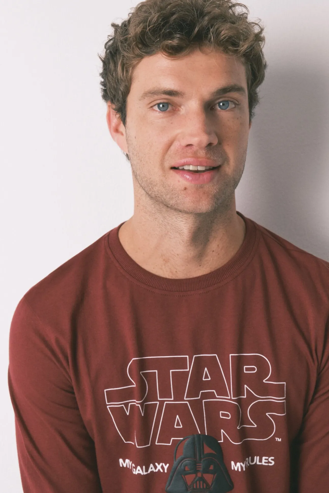 Pijama largo hombre 100% algodón "Star Wars"