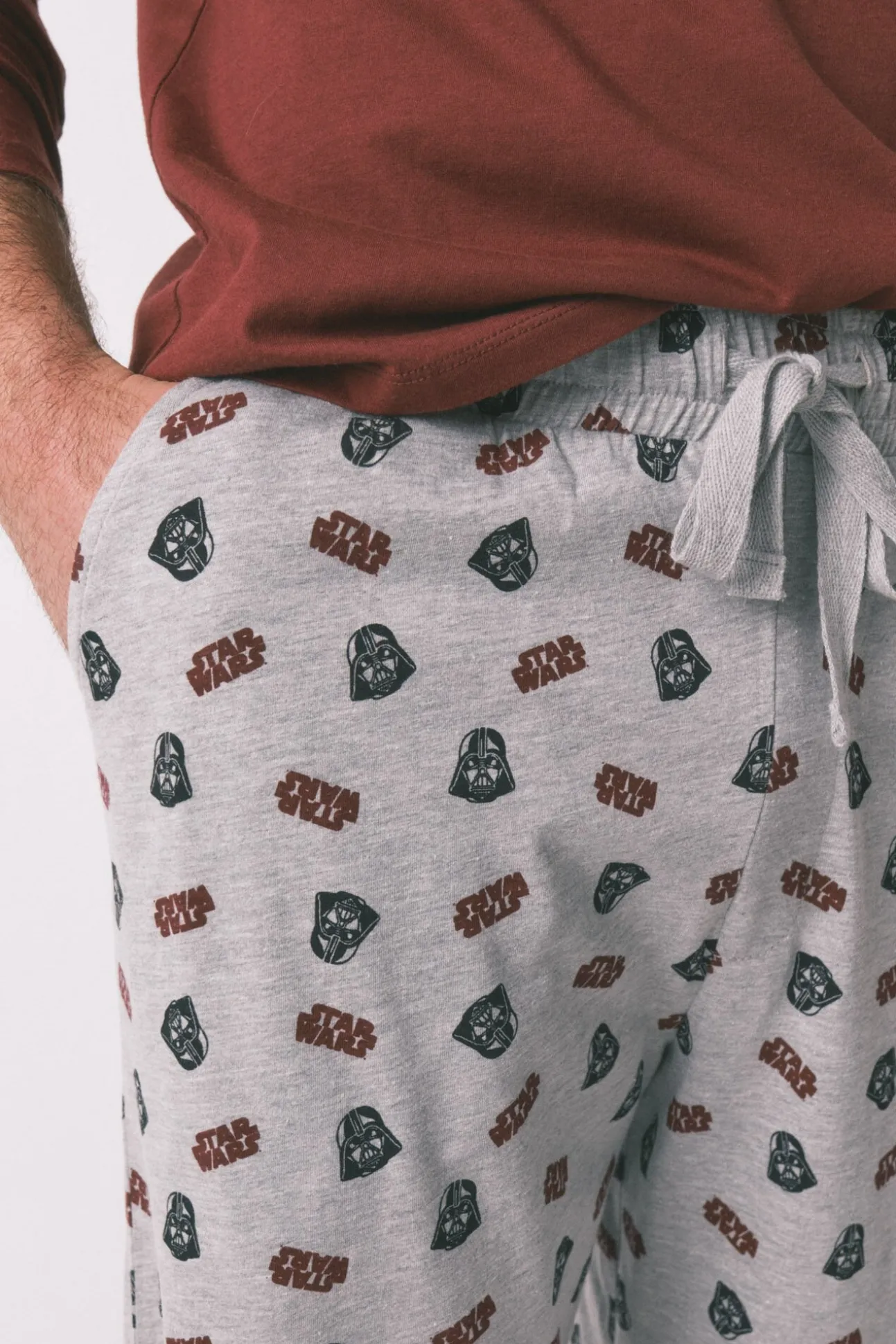 Pijama largo hombre 100% algodón "Star Wars"