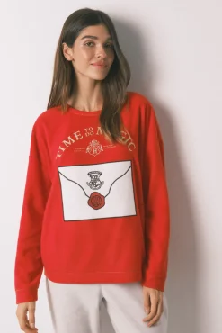 Pijama largo polar suave estampado Harry Potter