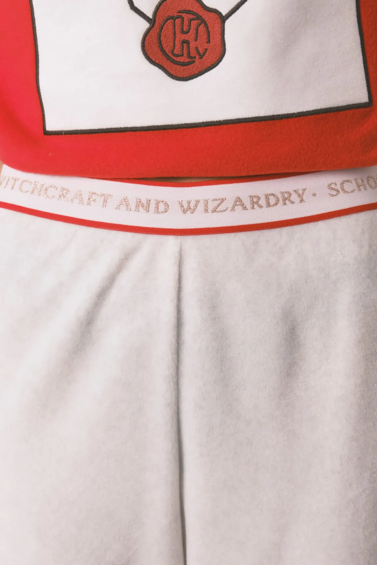 Pijama largo polar suave estampado Harry Potter