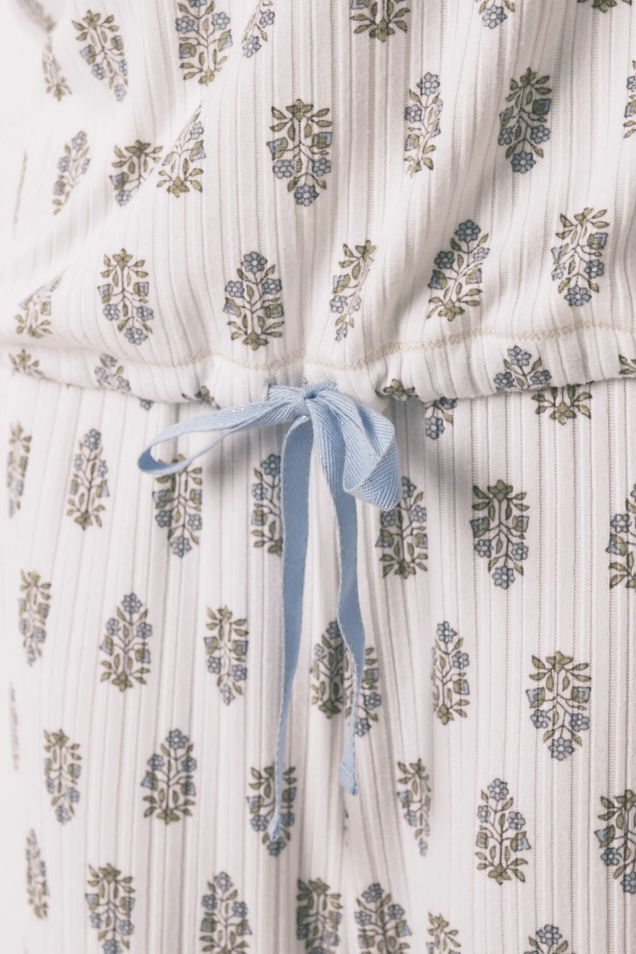 Pijama largo super soft flores