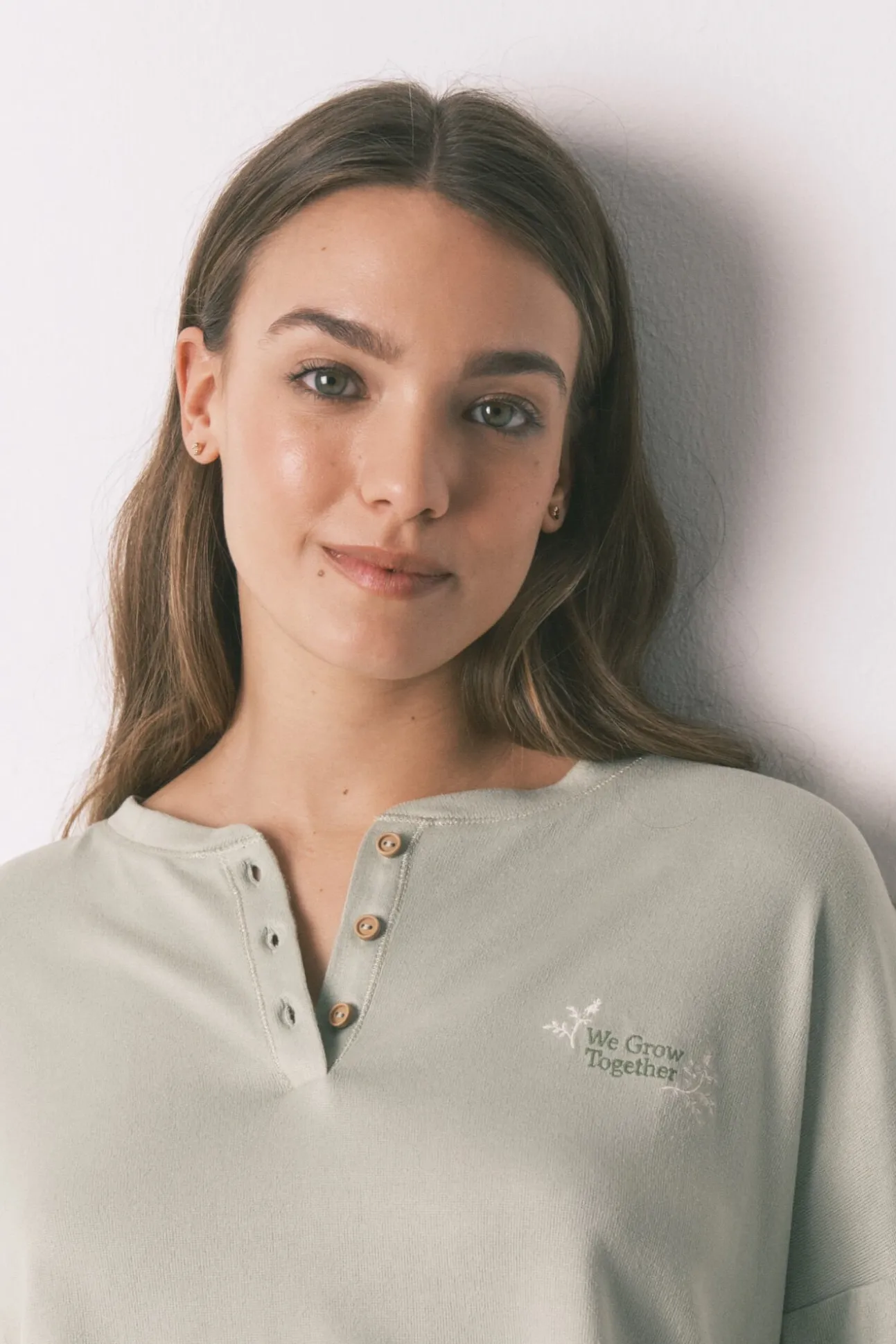 Pijama largo super soft patchwork