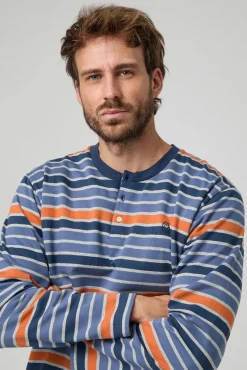 Pijama Punto Kiff Kiff Rayas Multicolor