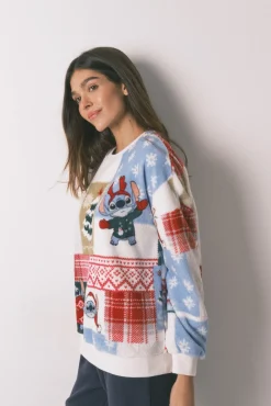Pijama Stitch tejido polar