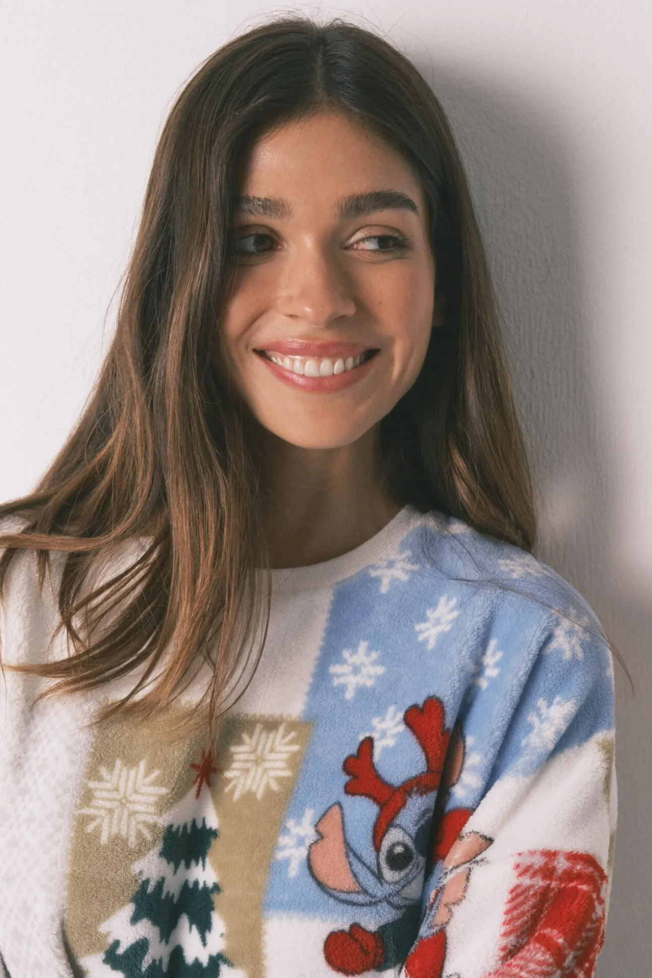 Pijama Stitch tejido polar