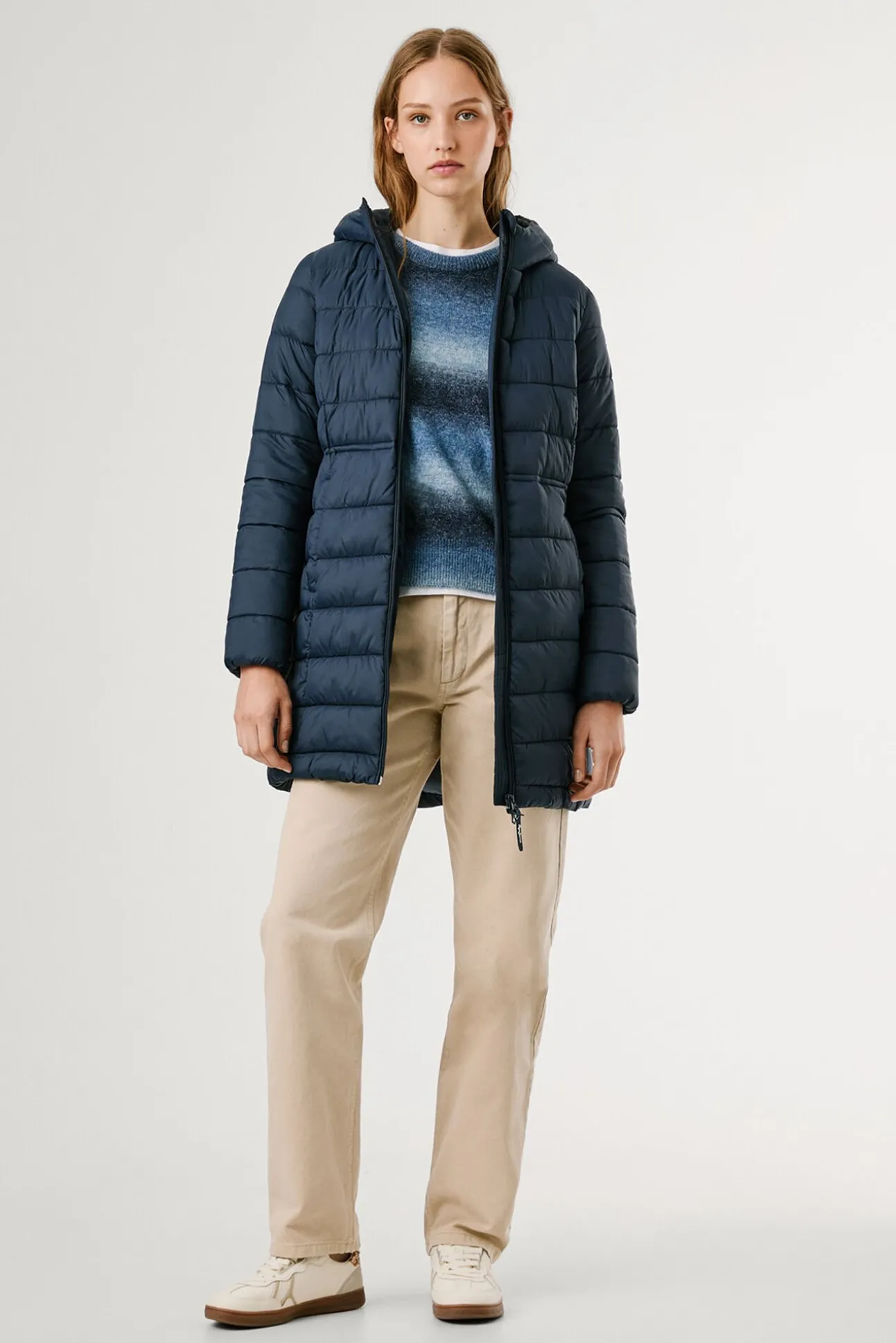 Plumífero Largo Acolchado