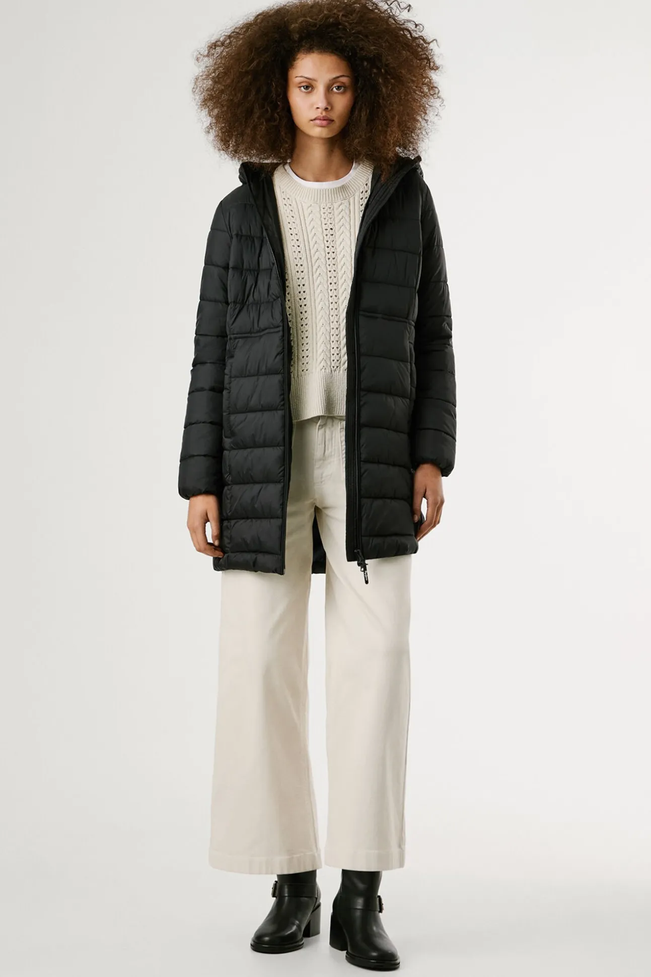 Plumífero Largo Acolchado