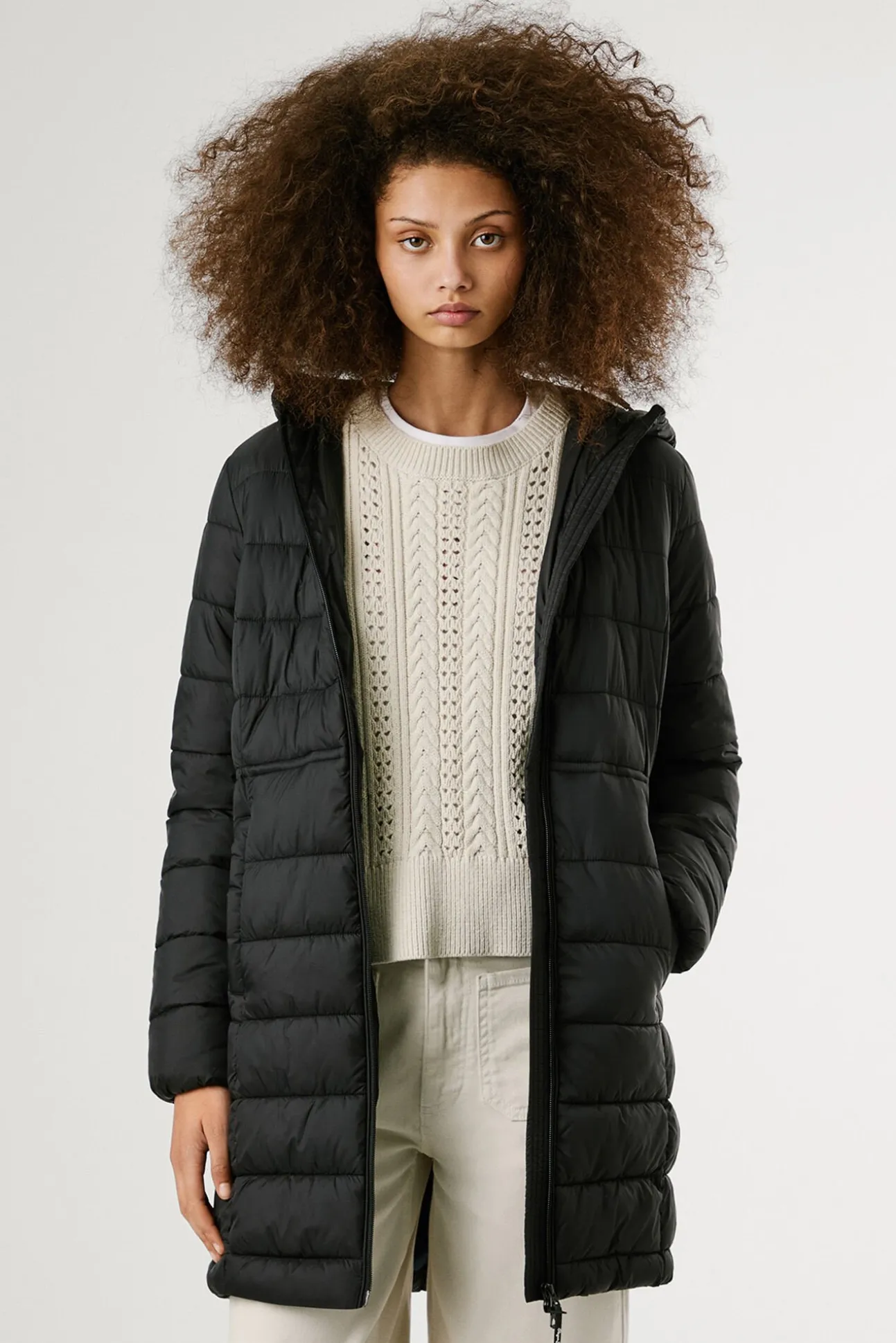 Plumífero Largo Acolchado