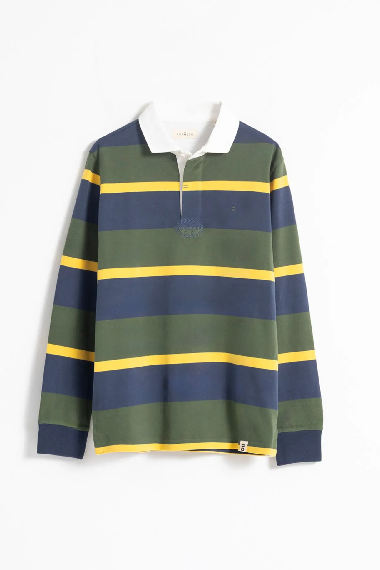 Polo algodón multirayas