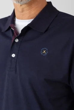 Polo básico manga larga