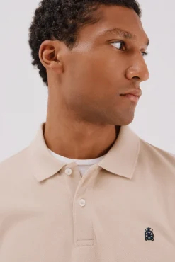 Polo básico manga larga