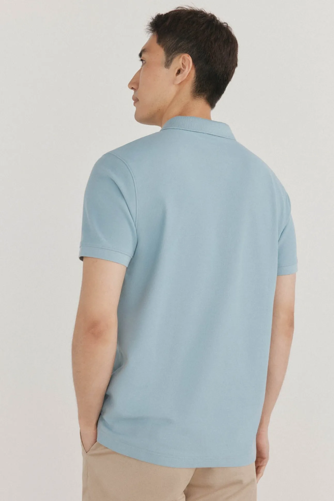 Polo básico piqué regular