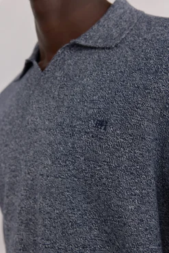 Polo collar torzal liso