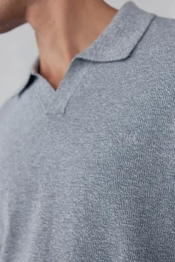 Polo collar torzal liso