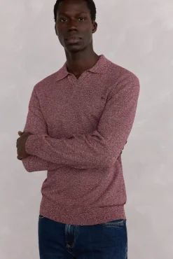 Polo collar torzal liso