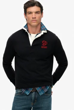 Polo cuello tipo rugby