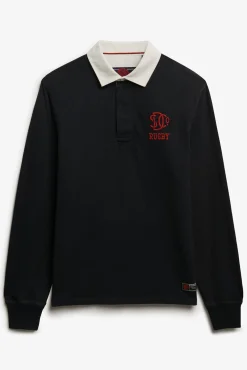 Polo cuello tipo rugby