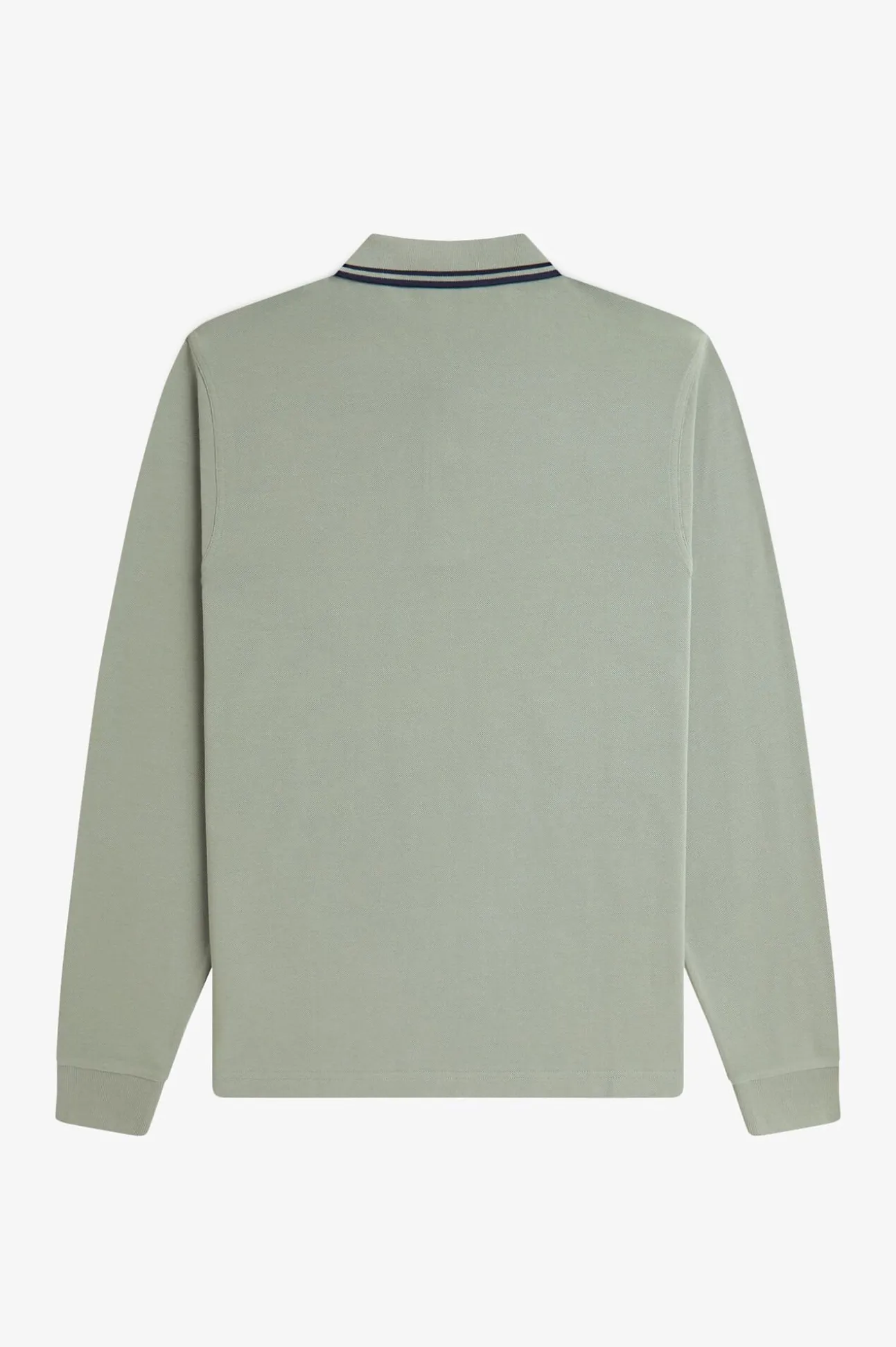 Polo de hombre de piqué de manga larga