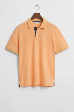 Polo de piqué en contraste