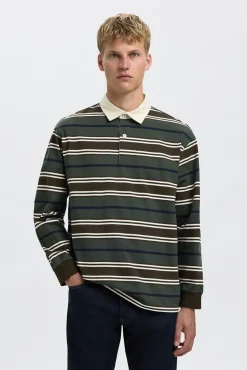 Polo estilo rugby 100% algodón orgánico.