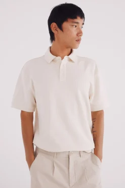 Polo estructura twill regular fit
