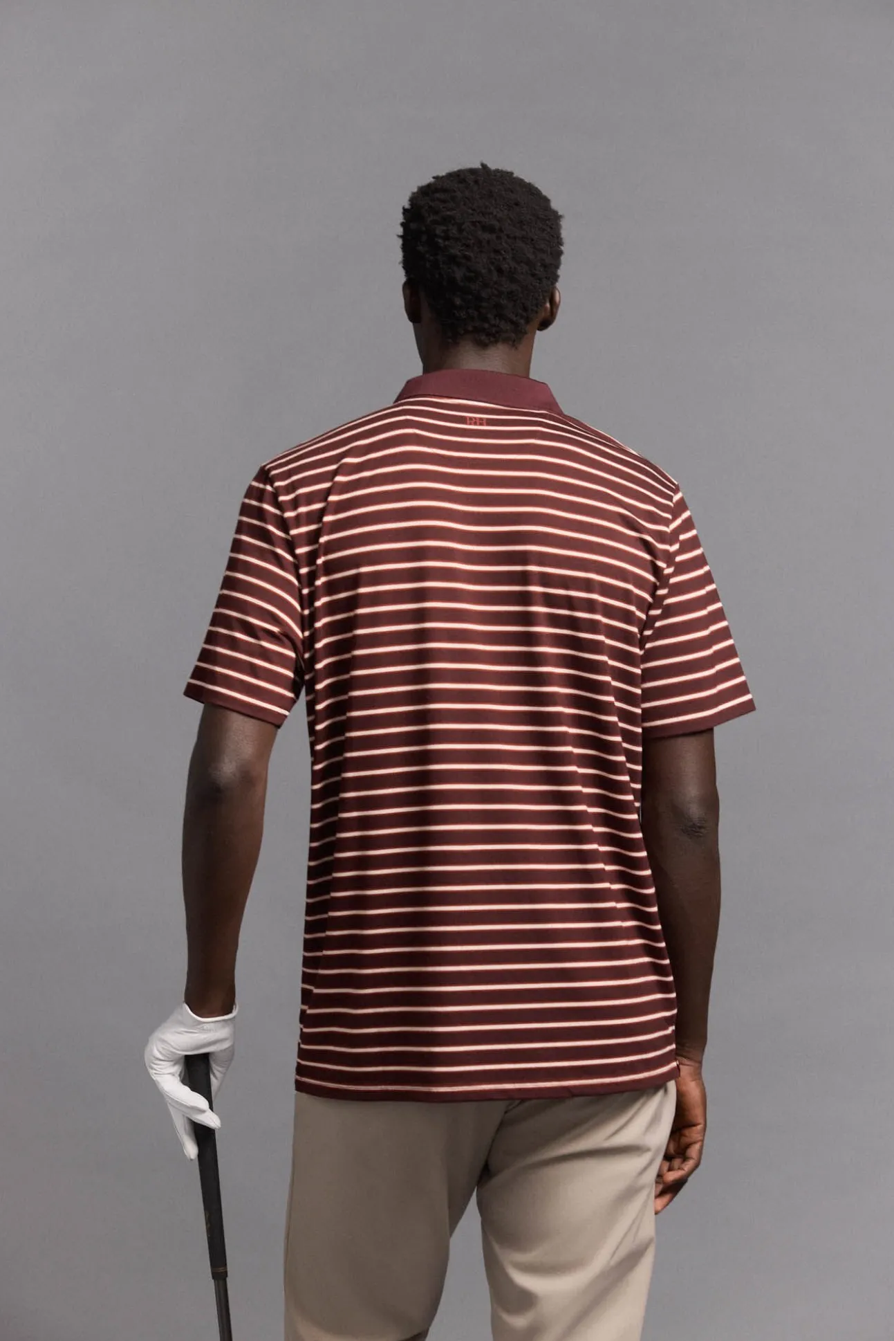 Polo rayas golf