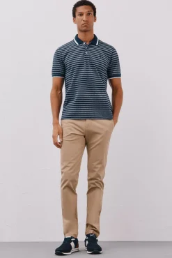 Polo rayas oxford