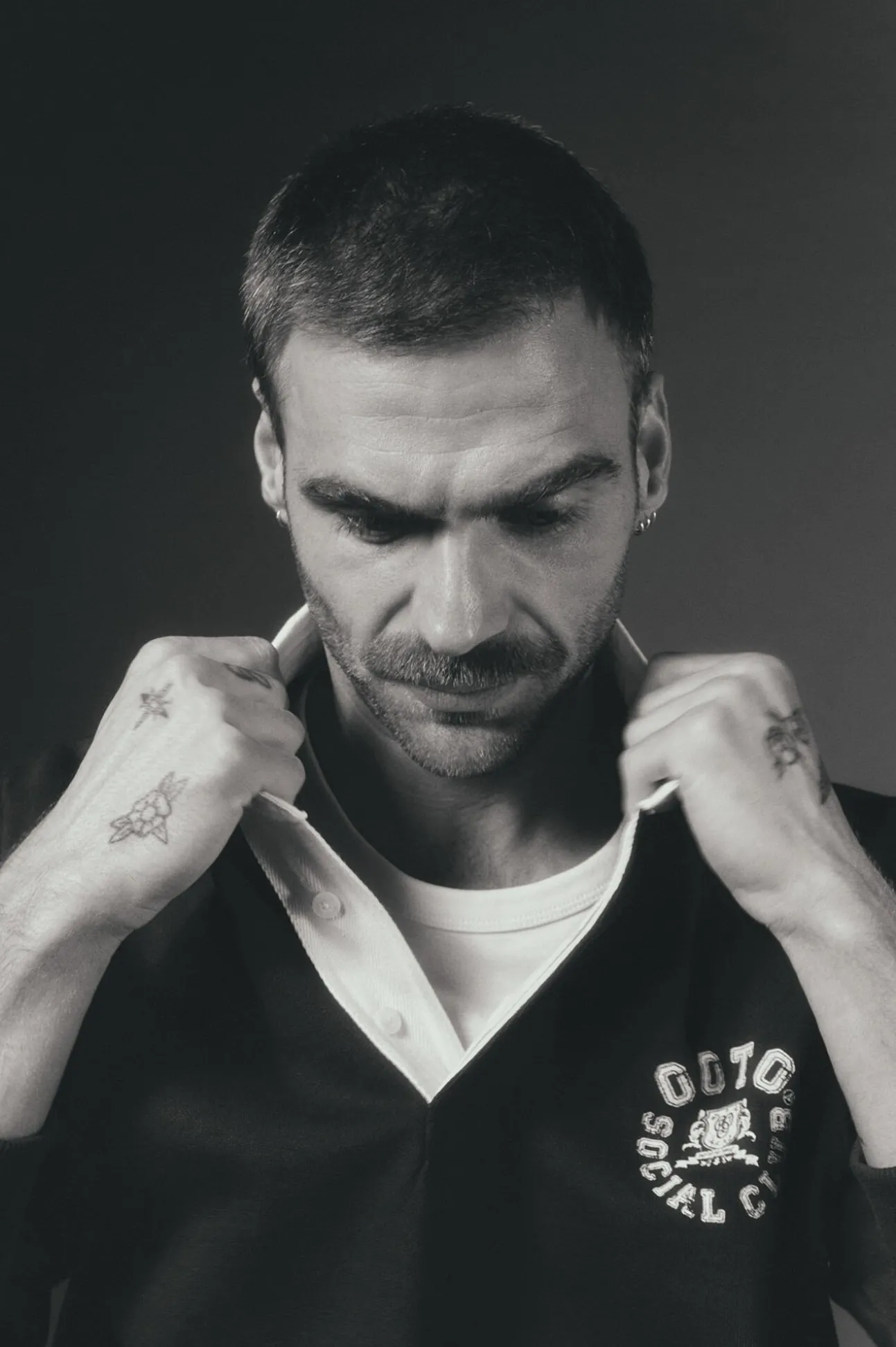 Polo rugby manga larga