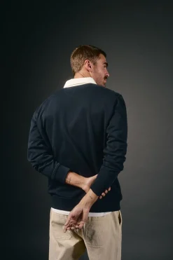 Polo rugby manga larga