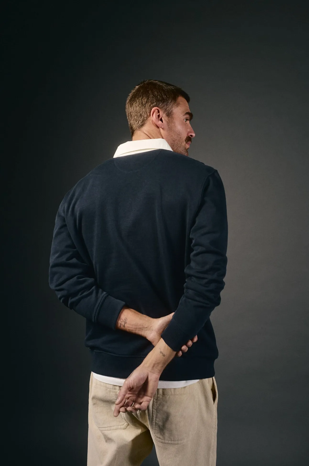 Polo rugby manga larga