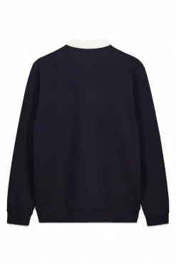 Polo rugby manga larga