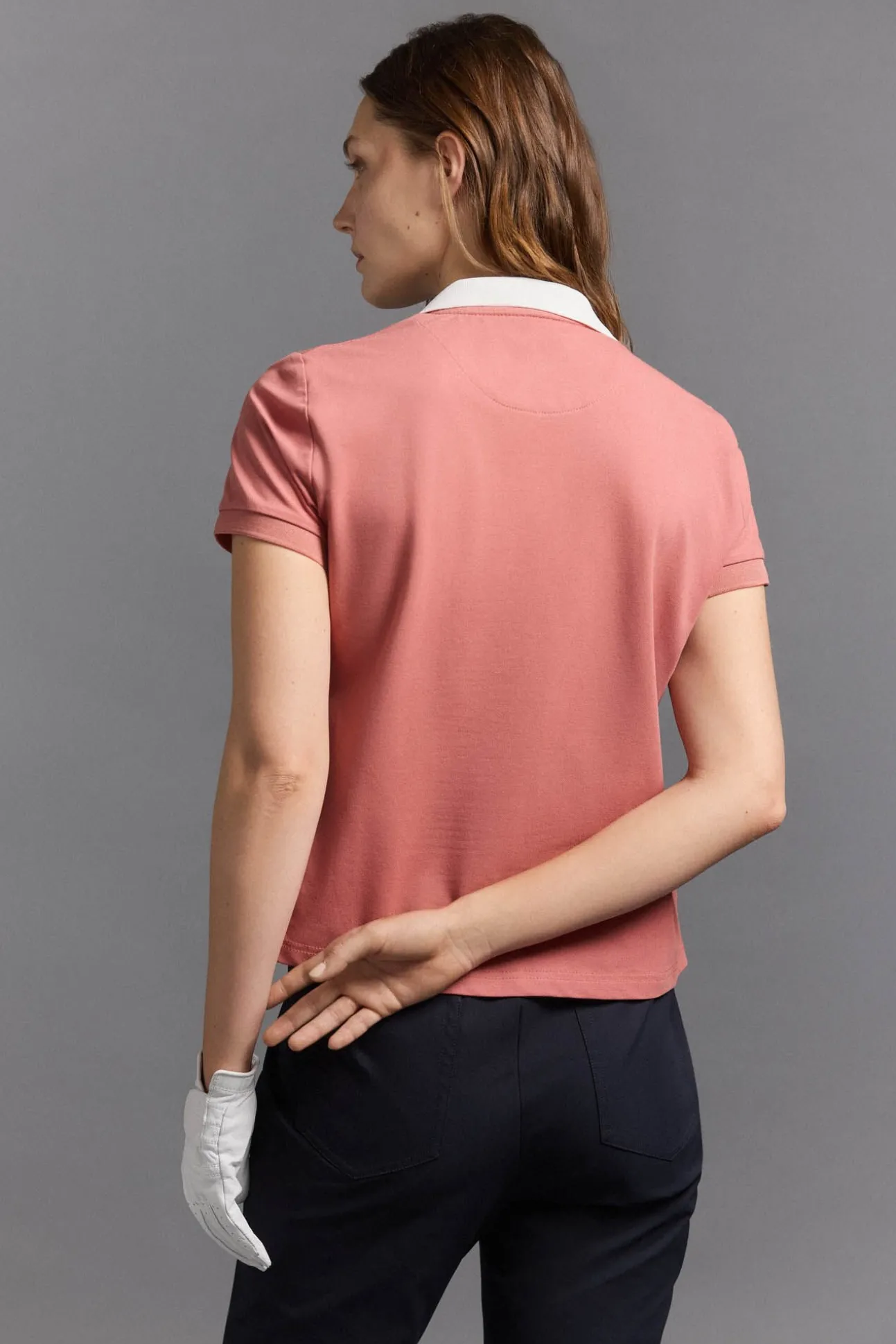 Polo técnico manga corta golf