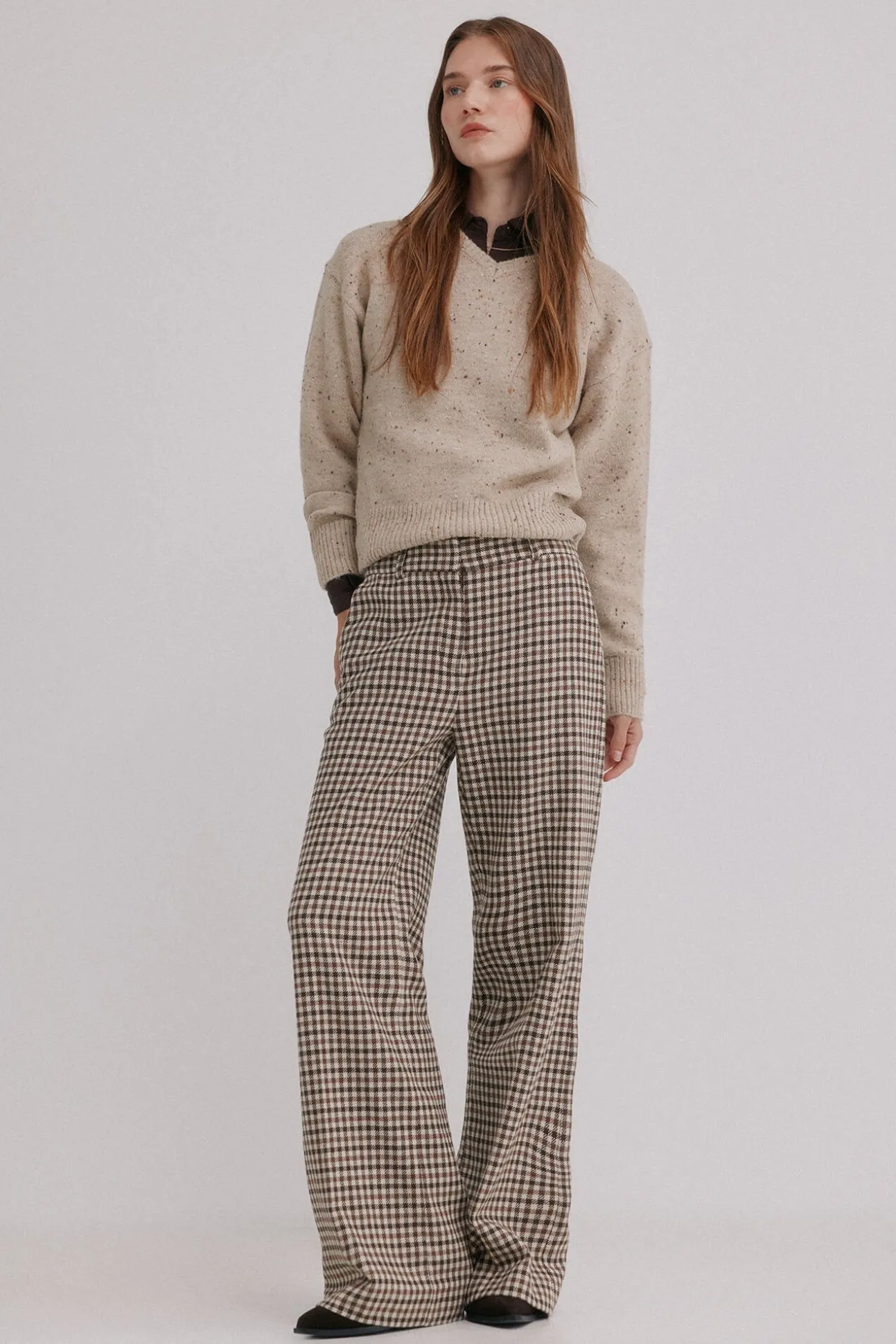 Prado. Pantalón a cuadros