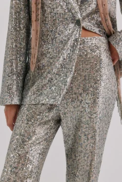 Priscilla. Pantalones de lentejuelas