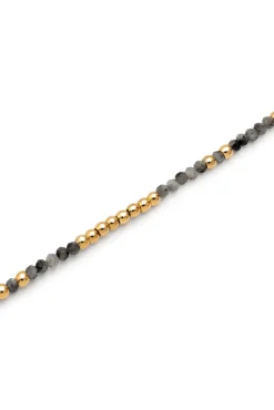 Pulsera Noche Acero Baño Oro