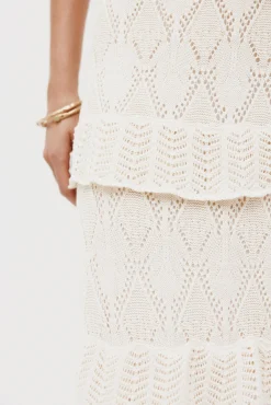 Raquel. Falda midi tricot