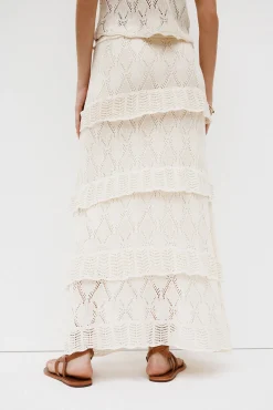 Raquel. Falda midi tricot