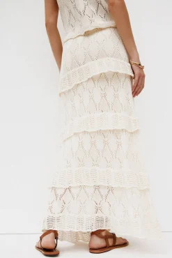 Raquel. Falda midi tricot