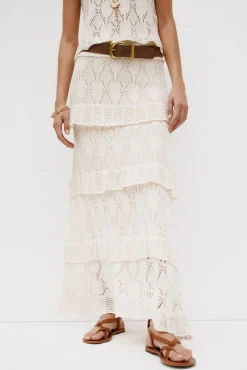 Raquel. Falda midi tricot