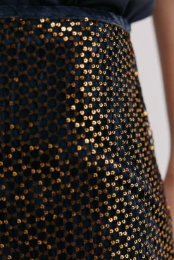 Riley. Falda lentejuelas