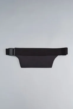 Riñonera negra extra plana