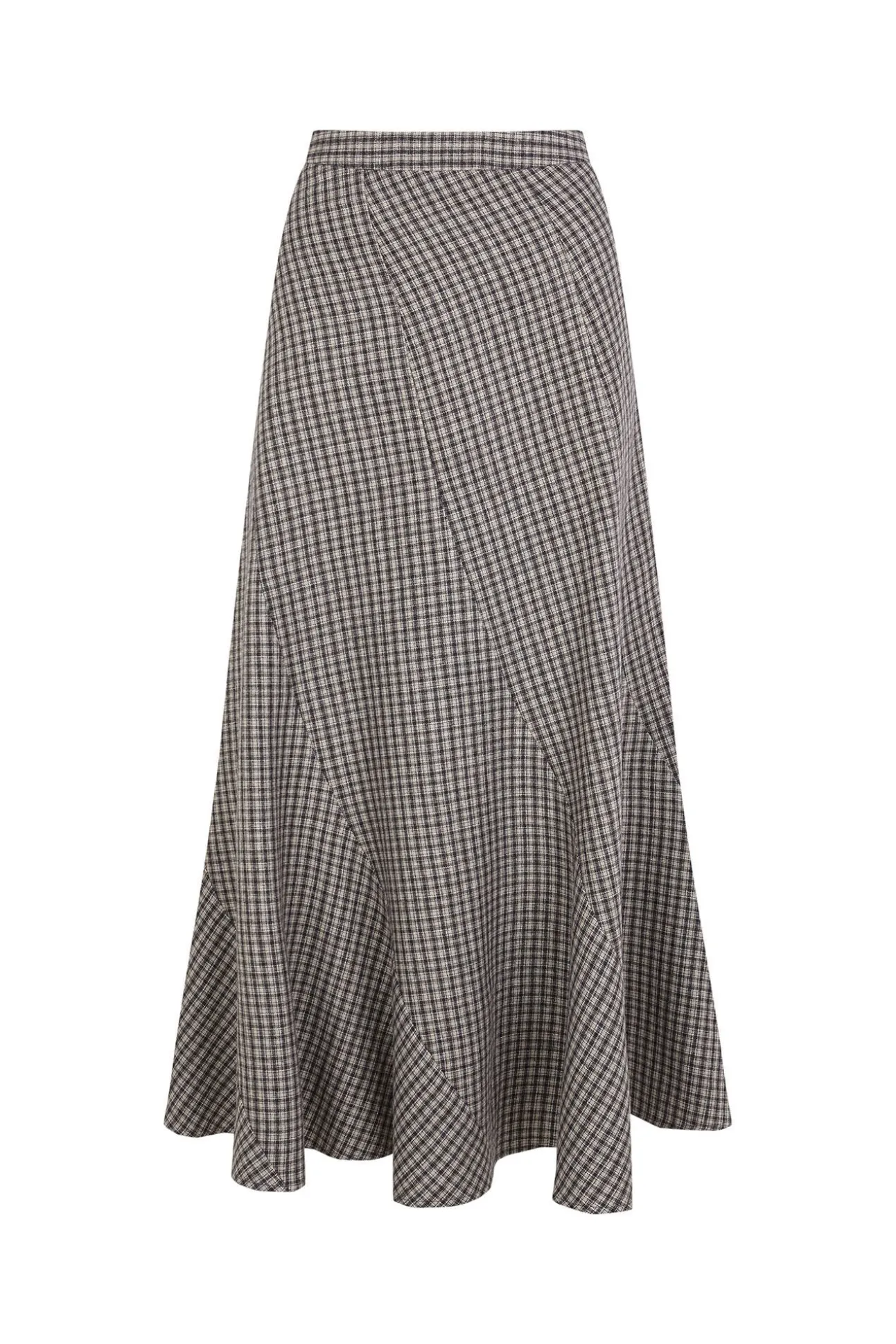 Romilda. Falda cuadros